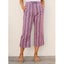 Cotton/Linen Capris - Size 20 - Plum Chambray *one only so don't miss out* Carousel 1