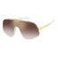 Carrera Flaglab 16 VVP/YK Unisex Sunglasses - Gold Ivory Carousel 1
