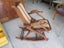 2361 VINTAGE COMBINATION FOLDING ROCKING CHAIR Carousel 2