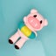 Baby Bath Toys for Kids Ages 6-12 Months, Cute Piggy Swimming Water Pool Toys Carousel 5