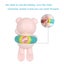 Baby Bath Toys for Kids Ages 6-12 Months, Cute Piggy Swimming Water Pool Toys Carousel 8