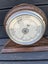 Vintage Oak Art Deco Aneroid Barometer fab design Carousel 10