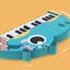 Toddler Toys for Ages 2-4, Children's Cute Dinosaur Animals Electronic Piano Carousel 6