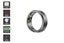 Kogan Aura Ti Smart Ring (Titanium, Silver, Size 7) Carousel 1