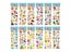 12 Sheets/Pack Kids 3D Puffy Bulk Cartoon Zoo/Fruit Stickers For Birthday Gift Carousel 1