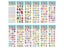 12 Sheets/Pack Kids 3D Puffy Bulk Cartoon Zoo/Fruit Stickers For Birthday Gift Carousel 4
