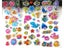 5 Sheets 3D Cartoon Fish Wall Stickers PVC Sticker Birthday Gift Carousel 3