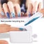 Portable Dipping Powder Recycling Tray Nail Art Tools Carousel 6