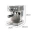 Spector 20 Bar Coffee Machine Espresso Maker With Milk Frother Carousel 2