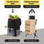 Shopping Cart Folding Trolley Dolly Market Luggage Storage Basket Bag Carousel 10