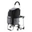 Shopping Cart Folding Trolley Dolly Market Luggage Storage Basket Bag Carousel 15