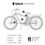 Electric Fat Tyre Cruiser Bike Ebike With Throttle Matte Black Carousel 2