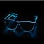 Flashing Glasses EL Wire LED Glasses Glowing Party Supplies Lighting Novelty Carousel 5