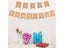 New Happy Birthday Decoration Birthday Party Bunting Garland Baby Shower Carousel 5