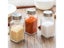 Kitchen Glass Spice Bottle Barbecue Seasoning Bottle With Lid Salt And Pepper Carousel 3