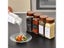 Kitchen Glass Spice Bottle Barbecue Seasoning Bottle With Lid Salt And Pepper Carousel 6