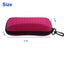 Sunglasses Case, Hard EVA Eyeglass Protector, Portable Zipper Glasses Box wit Carousel 7