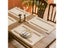 4PCS Boho Placemats Farmhouse Placemat With Tassels For Table Decor Rustic Carousel 3