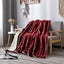 Queen Size Blanket, Thickened Fleece Blanket Solid Color Double Sided Flannel Carousel 6