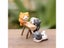 6 Pcs Set Cartoon Lucky Cat Miniature Decorations Carousel 4
