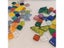 120g/4.23oz (Approx. 85pcs) Polygon Glass Mosaic Tiles Bright/Glitter Mosaic Carousel 8