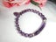 Natural Beautiful Amethyst ID Rhinestone Bracelet with Heart Carousel 2