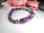 Natural Beautiful Amethyst ID Rhinestone Bracelet with Heart Carousel 4