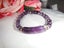 Natural Beautiful Amethyst ID Rhinestone Bracelet with Heart Carousel 1