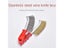 Multi-function Tool Wire Brush Copper Plated (Stainless Steel Brush 1PCS) Long Carousel 1