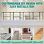 Stair Handrail Outdoor Steps Rail 4-5 Steps Carousel 4