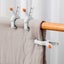 Beach Towel Clips,Heavy-Duty Plastic Clothes Pins,Quilt Drying Clips,Windproo Carousel 4