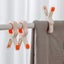 Beach Towel Clips,Heavy-Duty Plastic Clothes Pins,Quilt Drying Clips,Windproo Carousel 5