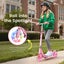Suotu K18 Pink Kids Scooter with LED Wheels – Adjustable & Foldable, Ages 3–12 Carousel 1