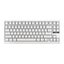 Epomaker G84 RGB Hot-swappable Wireless Mechanical Keyboard - White, Creamy J... Carousel 1