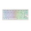 Epomaker G84 RGB Hot-swappable Wireless Mechanical Keyboard - White, Creamy J... Carousel 2