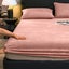 Queen Size 3 Piece Plush Sheet Set - Comfy Breathable Velvet Sheets - Hotel L Carousel 3