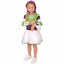 Miss Buzz Lightyear Disney Toy Story Superhero Toddler Girls Costume 18-36M Carousel 1