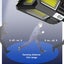 Solar Street 3 COB Lights Outdoor, Remote Control Wireless IP65 Motion Sensor Carousel 6