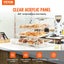 Vevor Pastry Display Case 3 Tier Commercial Countertop Bakery Acrylic Box With R Carousel 3