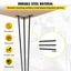 Vevor Hairpin Table Legs 36 Inch Set Of 4 Diy Desk Rods Heavy Duty Carousel 4