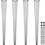 Vevor Hairpin Table Legs 36 Inch Set Of 4 Diy Desk Rods Heavy Duty Carousel 1