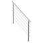 Vevor 59In Handrails For Outdoor Steps Crossbars Staircase Porch Deck White Carousel 8