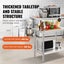 Vevor 910X610mm Stainless Steel Kitchen Bench Commercial Work Food Prep Table Carousel 3