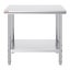 Vevor 910X610mm Stainless Steel Kitchen Bench Commercial Work Food Prep Table Carousel 7