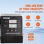 Vevor 1400W Heat Press Machine 8 In Sublimation Steel Frame Presses With Tempera Carousel 3