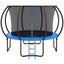 Vevor 10Ft Trampoline 330 Lbs With Enclosure Net Ladder And Curved Pole Heavy Du Carousel 1
