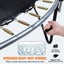 Vevor 10Ft Trampoline 330 Lbs With Enclosure Net Ladder And Curved Pole Heavy Du Carousel 3