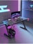 Gaming Desk With Led Light Z Leg 120 Cm Carousel 3