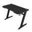 Gaming Desk With Led Lights Computer Z Shaped Black Carousel 1