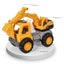Oversized Construction Toys for Ages 2-4 5-7 8-13 Boys, Tough Machines Toy Ex Carousel 6
